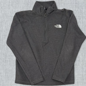 The North Face Evolution charcoal grey quarter zip pullover sweater | men sweate